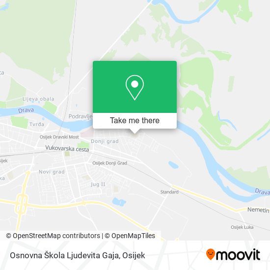 Osnovna Škola Ljudevita Gaja map