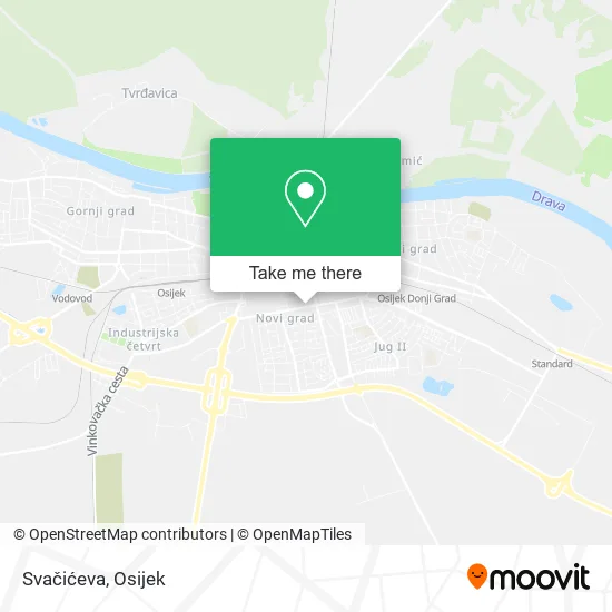Svačićeva map