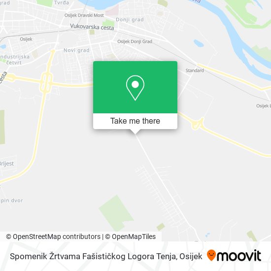 Spomenik Žrtvama Fašističkog Logora Tenja map