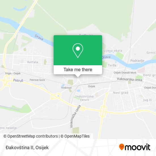 Đakovština II map