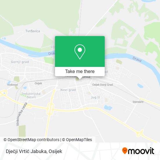 Dječji Vrtić Jabuka map
