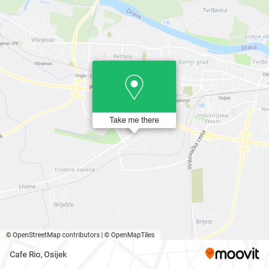 Cafe Rio map