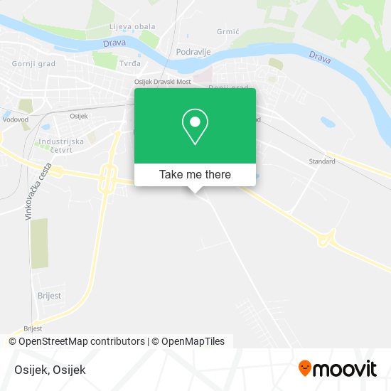 Osijek map