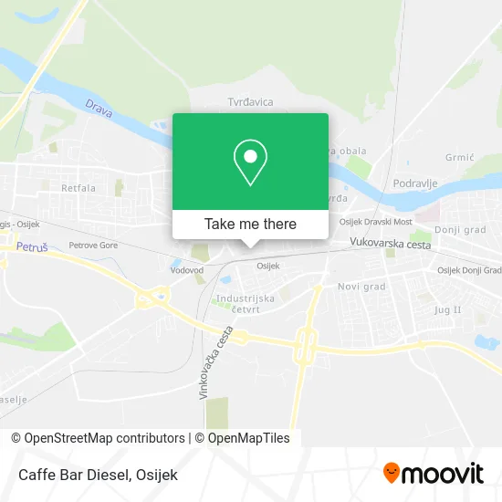 Caffe Bar Diesel map