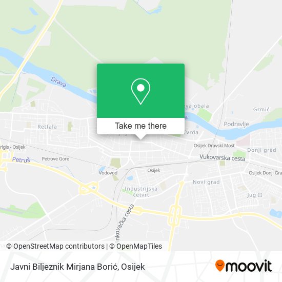 Javni Biljeznik Mirjana Borić map