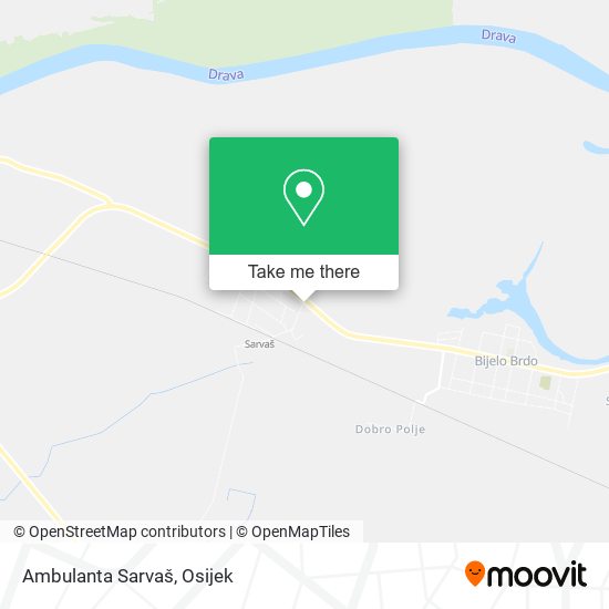 Ambulanta Sarvaš map