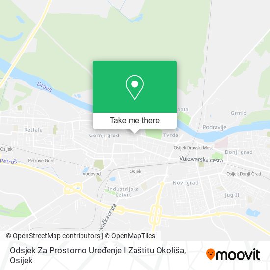Odsjek Za Prostorno Uređenje I Zaštitu Okoliša map