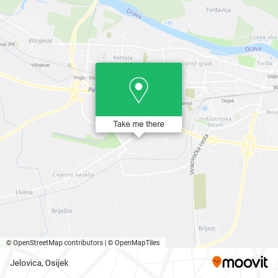 Jelovica map