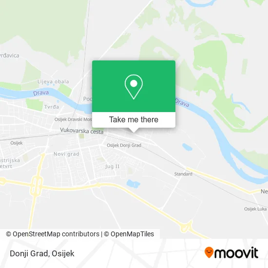 Donji Grad map