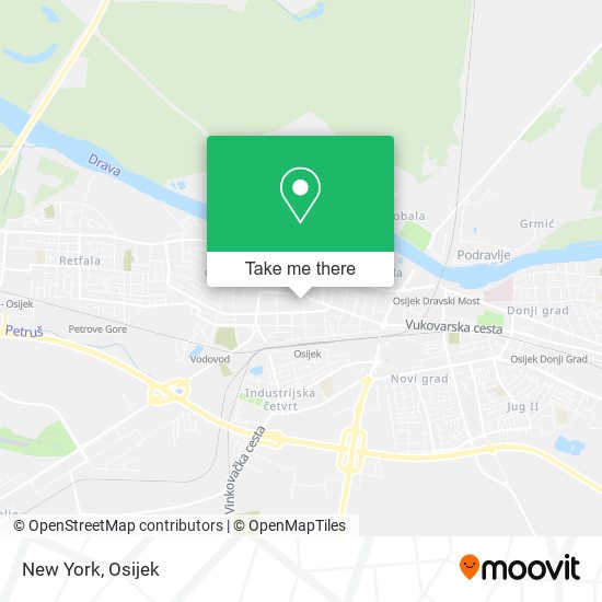 New York map