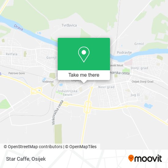 Star Caffe map