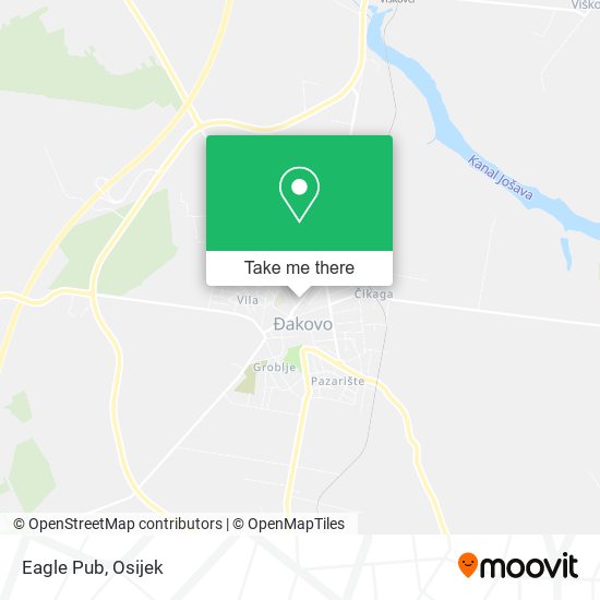 Eagle Pub map