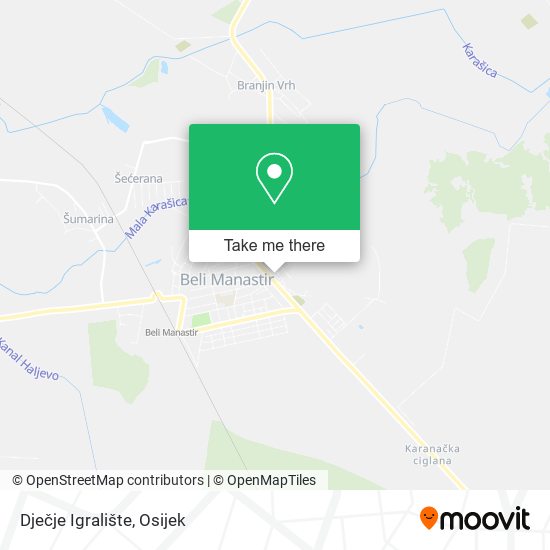 Dječje Igralište map