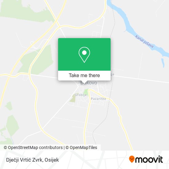 Dječji Vrtić Zvrk map