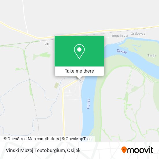 Vinski Muzej Teutoburgium map