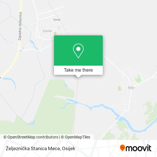 Željeznička Stanica Mece map