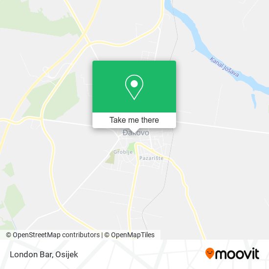 London Bar map