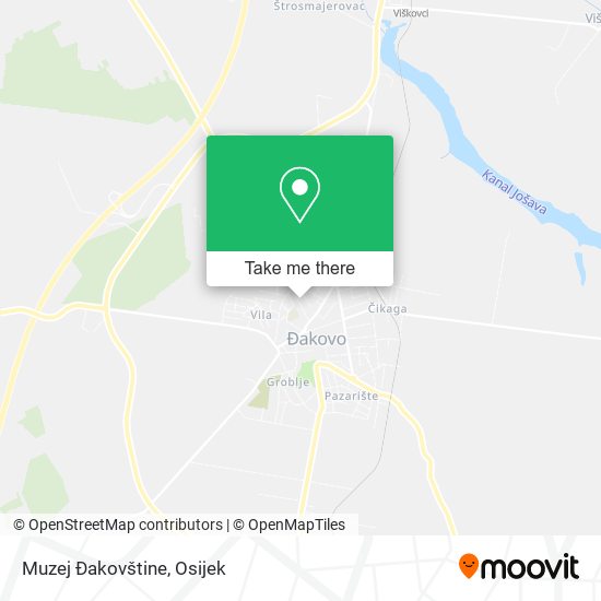 Muzej Đakovštine map