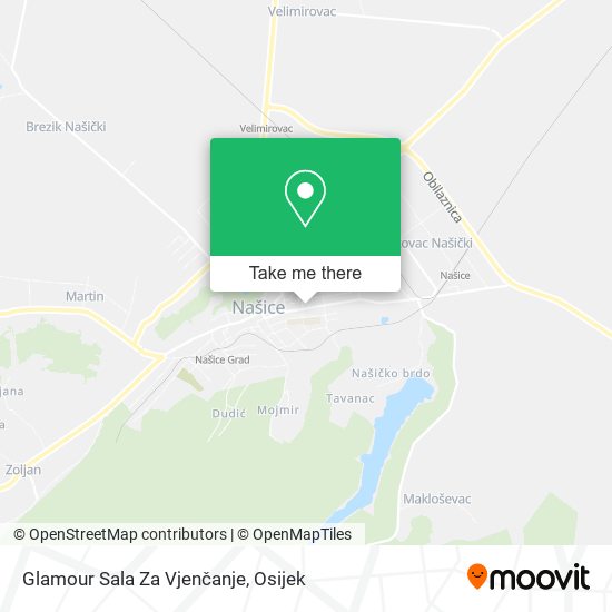 Glamour Sala Za Vjenčanje map