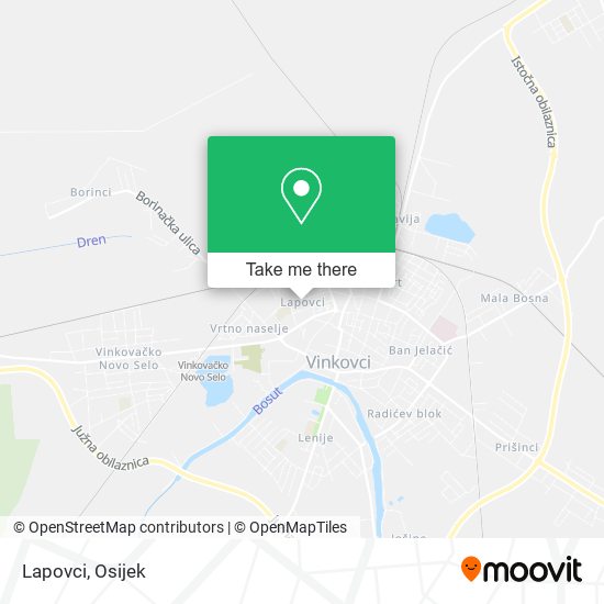 Lapovci map
