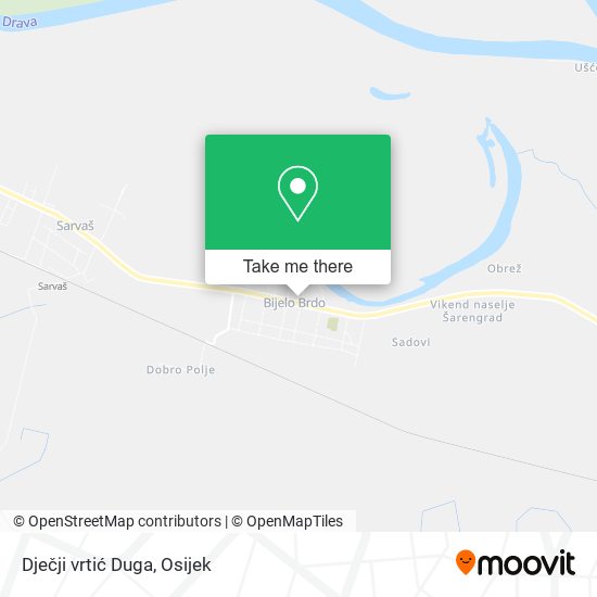 Dječji vrtić Duga map