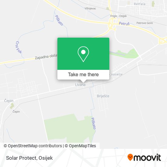 Solar Protect map