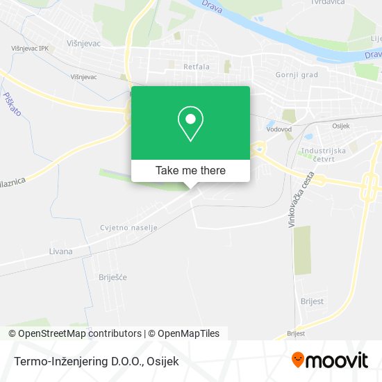 Termo-Inženjering D.O.O. map