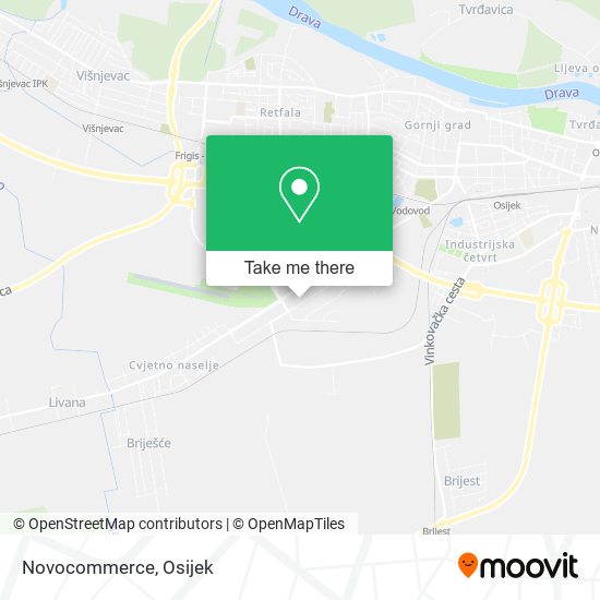 Novocommerce map