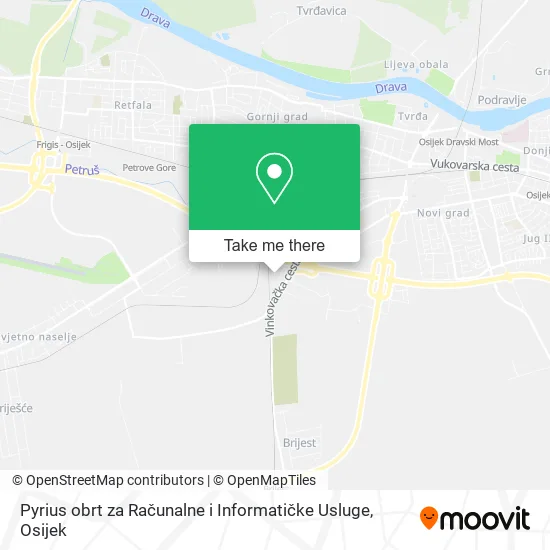 Pyrius obrt za Računalne i Informatičke Usluge map