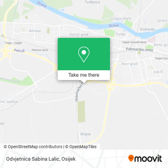 Odvjetnica Sabina Lalic map