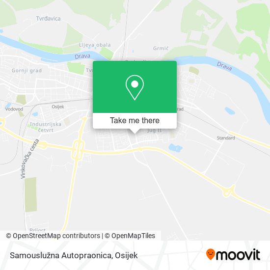Samouslužna Autopraonica map