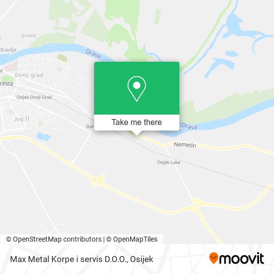 Max Metal Korpe i servis D.O.O. map