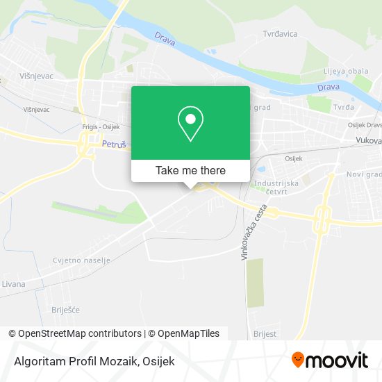 Algoritam Profil Mozaik map