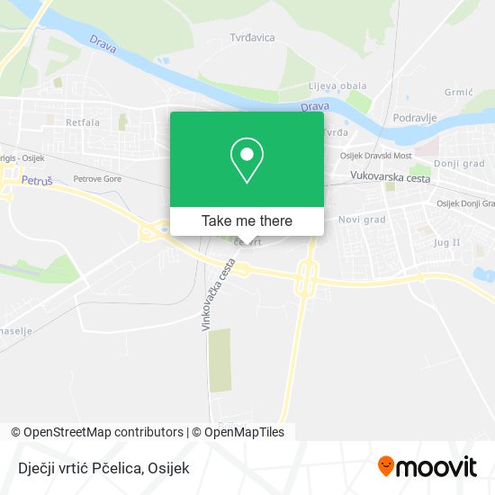 Dječji vrtić Pčelica map