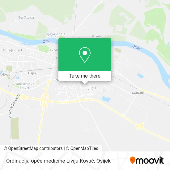Ordinacija opće medicine Livija Kovač map