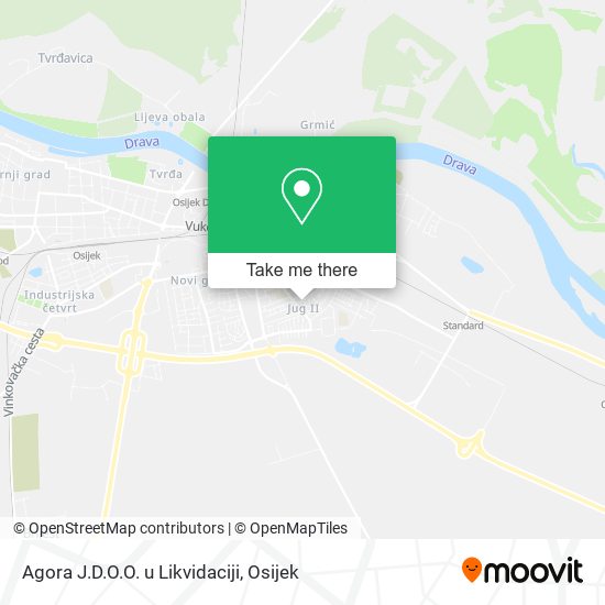 Agora J.D.O.O. u Likvidaciji map
