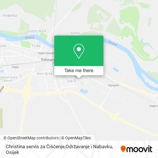 Christina servis za Čiščenje,Održavanje i Nabavku map