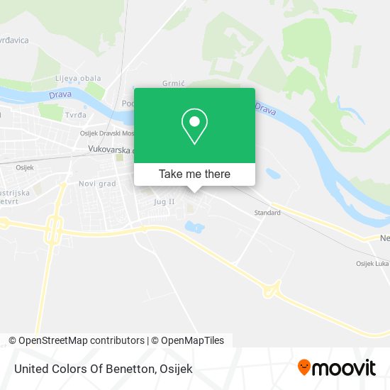 United Colors Of Benetton map