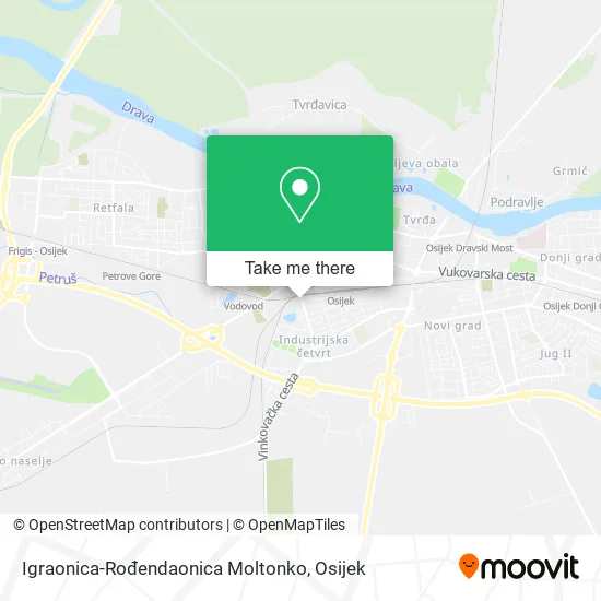 Igraonica-Rođendaonica Moltonko map