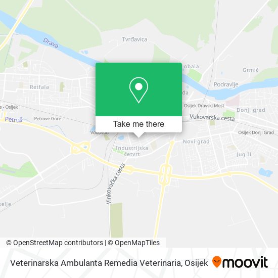 Veterinarska Ambulanta Remedia Veterinaria map