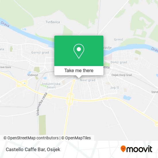 Castello Caffe Bar map