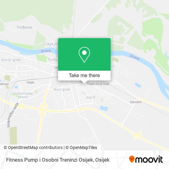 Fitness Pump i Osobni Treninzi Osijek map