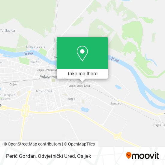 Perić Gordan, Odvjetnički Ured map