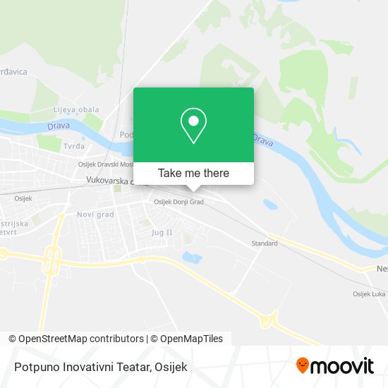 Potpuno Inovativni Teatar map