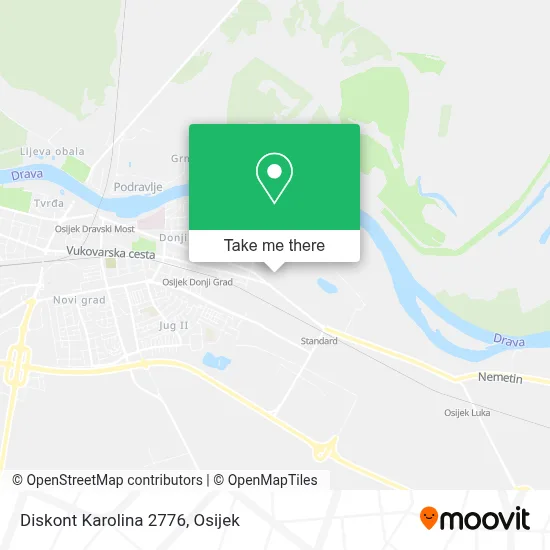 Diskont Karolina 2776 map
