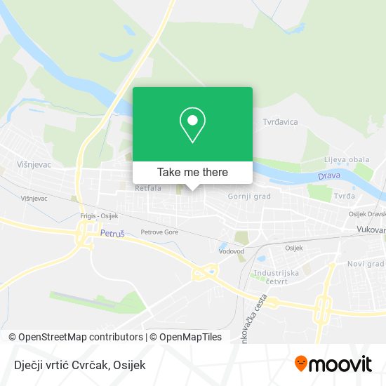 Dječji vrtić Cvrčak map