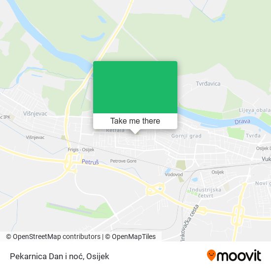 Pekarnica Dan i noć map