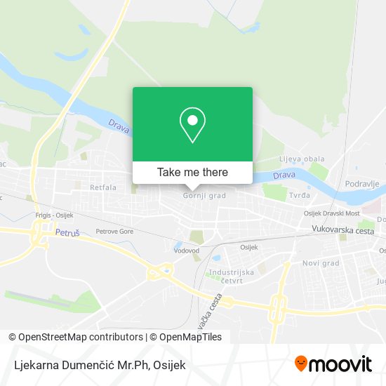 Ljekarna Dumenčić Mr.Ph map