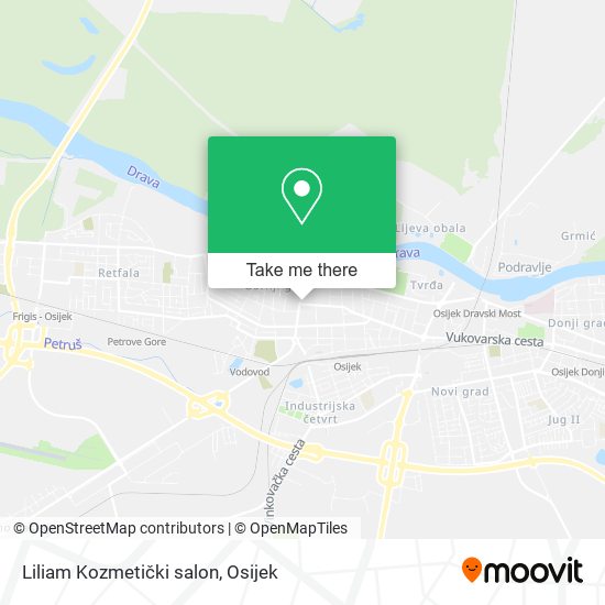Liliam Kozmetički salon map