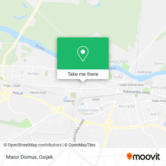 Maior Domus map